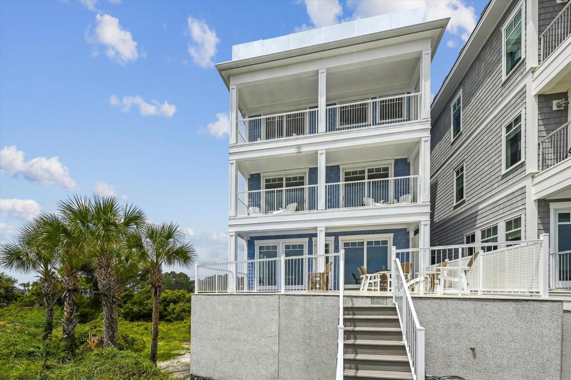 8 Terra Bella Trace- Oceanfront, 6 Primary Rooms, Pool, Roof Top, Free Activities Included Hilton Head Island Zewnętrze zdjęcie