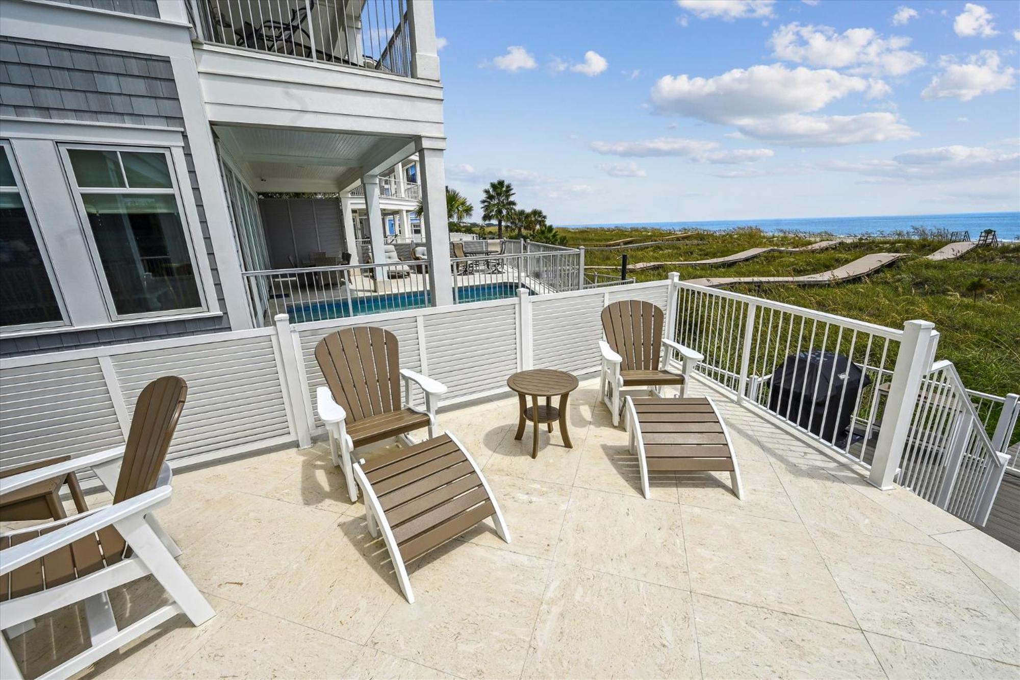 8 Terra Bella Trace- Oceanfront, 6 Primary Rooms, Pool, Roof Top, Free Activities Included Hilton Head Island Zewnętrze zdjęcie