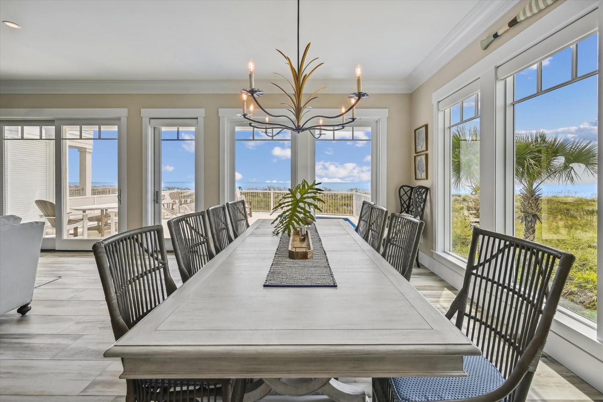 8 Terra Bella Trace- Oceanfront, 6 Primary Rooms, Pool, Roof Top, Free Activities Included Hilton Head Island Zewnętrze zdjęcie